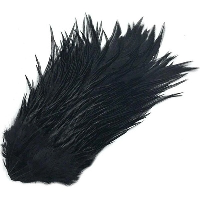 Veniard Genetické kohoutí sedlové skalpy barvené Genetic Cock Saddles Dyed Grade 2 červená