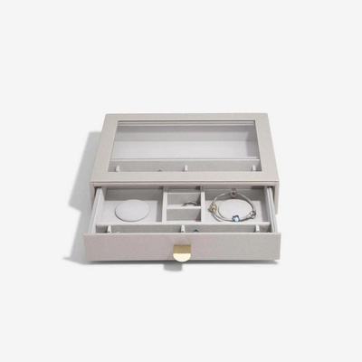Stackers šperkovnice na šarmy Taupe Classic Charm Display Drawer šedobéžová 75788