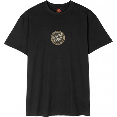 Santa Cruz Carved MFG Front T-Shirt Black
