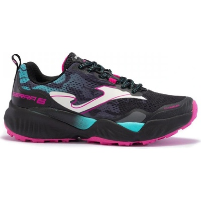 Joma Sierra Lady 22 dámské běžecké trailové boty black/fuchsia