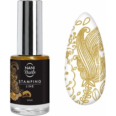 NANI lak pro razítkovou metodu 7 ml - Gold