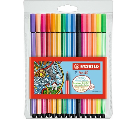STABILO Pen 68 6 barev