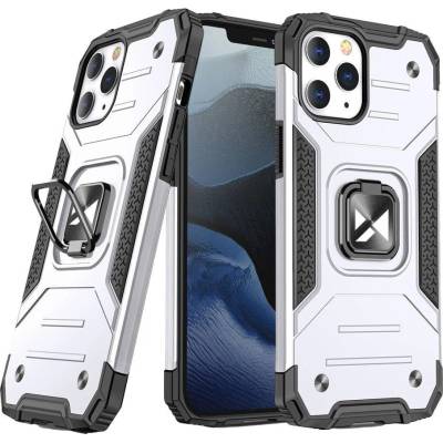 Wozinsky Калъф Wozinsky Ring Armor, за iPhone 13, сребрист
