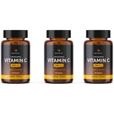 MatchaDay Lipozomálny vitamín C 500mg 180 kapsúl