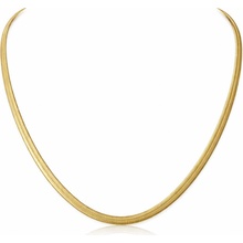 Sarines Dámský zlatý náhrdelník snake S1446