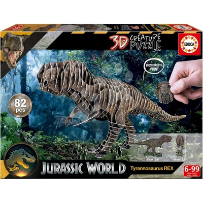 Educa 3D Puzzle dinosaurus T-Rex 82 ks