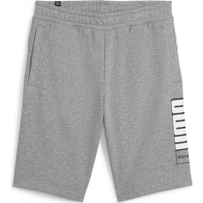 Puma ESS+ LOGO LAB shorts 10 TR 67898103 šedá
