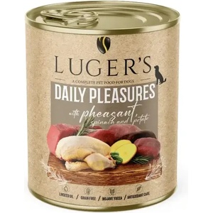 Luger’s Superfood Luger`s Dog храна за кучета с фазан и картофи, 800gr