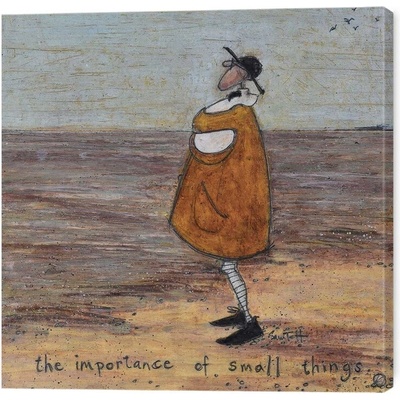 Obraz na plátne Sam Toft - Teh Importance of Small Things, 2 - 40×40 cm