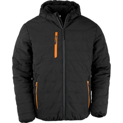 Result zimní bunda "Black Compass" R240X černá-oranžová