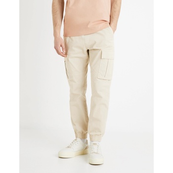 Celio Кремав мъжки товарен панталон Celio Docar Celio | Byal | МЪЖЕ | 34/32