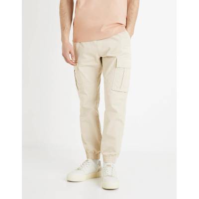 Celio Кремав мъжки товарен панталон Celio Docar Celio | Byal | МЪЖЕ | 34/32