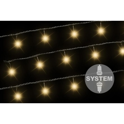 diLED svetelná reťaz 100 LED teplá biela