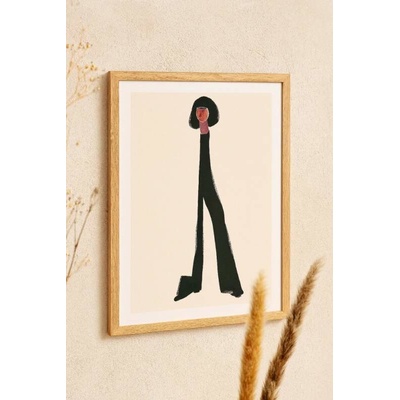 MADO Plakát "Black Pants" od Amelie Hegardt 30 x 40 cm