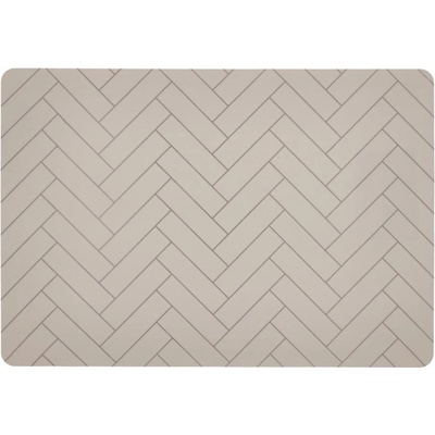 Södahl Béžové silikónové prestieranie Tiles 33x48cm