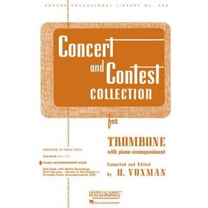 CONCERT & CONTEST COLLECTION TROMBONE PA | H. Voxman (ISBN: 9781423445609)