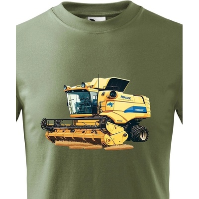 Dětské triko Kombajn Military Canvas Dětské tričko Bezvatriko.cz 1825