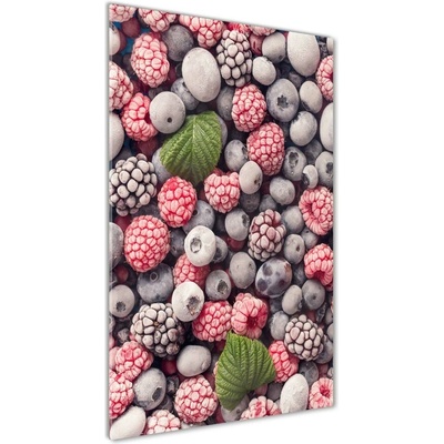 Vertikálny fotoobraz na skle Mrazené ovocie 50x100 cm