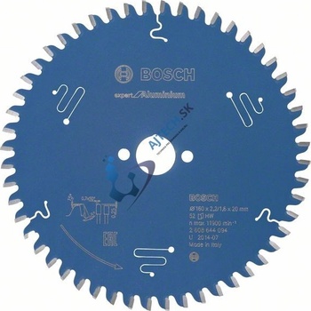 Bosch Pílový kotúč Expert for Aluminium, pr. 160 mm