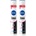 Nivea Black & White Invisible Clear антиперспирант-спрей изгодна опаковка