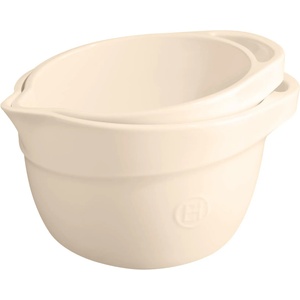 Emile Henry Керамична купа за смесване emile henry mixing bowl - 3.5 л - цвят екрю (eh 6563-02)
