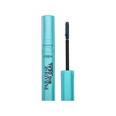 L'Oréal Paradise Big Deal Mascara спирала за удължаване и обем на миглите Waterproof Black 9 ml