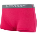 Sensor Merino Wool Active kalhotky s nohavičkou magenta