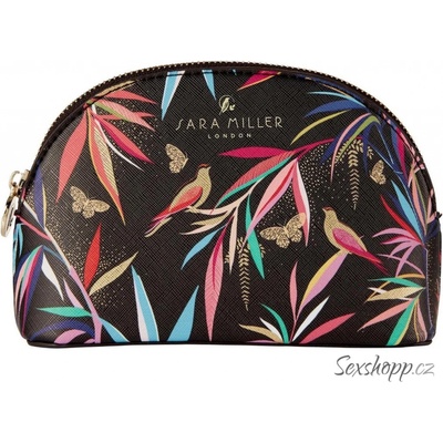 Heathcote & Ivory Kosmetická taštička Sara Miller Bamboo černá barva multi barva