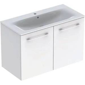 Geberit Комплект стенен шкаф с 2 врати Geberit Selnova бял 100 см (501.260.00.1)
