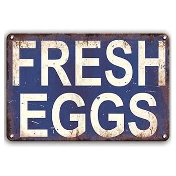 Ceduľa Fresh Eggs