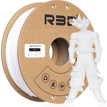 R3D PLA High-Speed White - 1, 75 mm / 1000 g (R3DA101H)