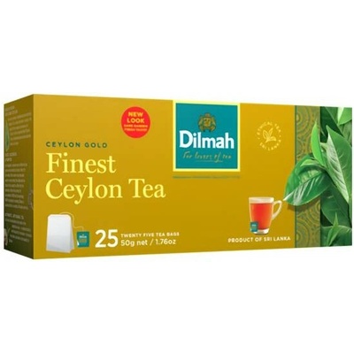 Dilmah Ceylon Gold cejlonský černý čaj pravý 25 x 2 g
