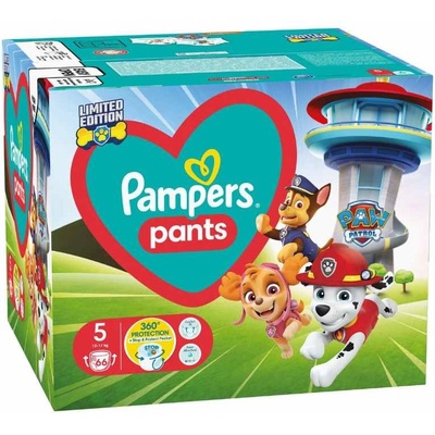 Pampers Пелени гащи Pampers Pants - Paw Patrol, Размер 5, 12-17 kg, 66 броя (1100017438)