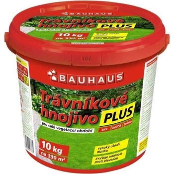 BAUHAUS Trávníkové hnojivo Plus 10 kg
