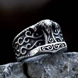 NNM пръстен Nordic Mjolnir Thor's - SS8-1233R