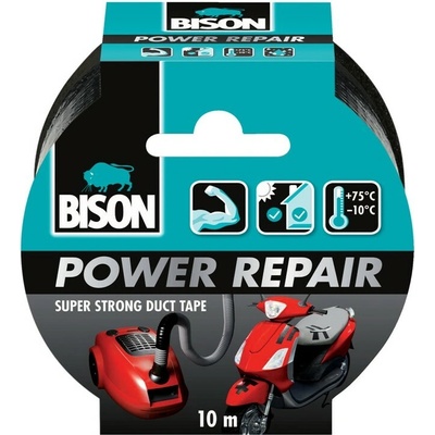 Bison Power Repair Black Roll Univerzálna lepiaca páska 10 m
