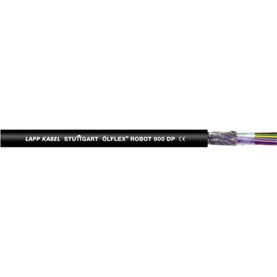 Lapp 28126/500 vedenie ťažnej reťaze ROBOT 900 DP 25 x 0.25 mm² čierna 500 m