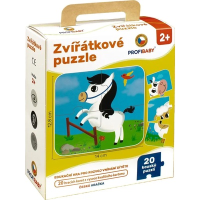 PROFIBABY Zvířátkové 5x4 dílky