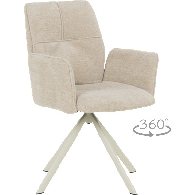 Carmen Трапезен стол bury 1 - крем r 28