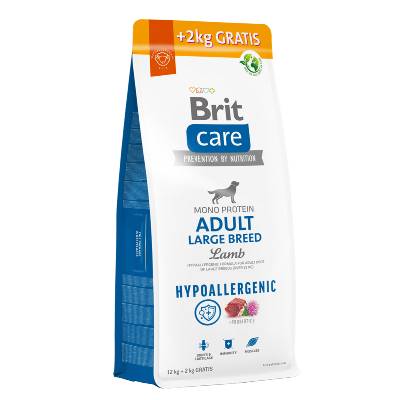 Brit Care Adult Large Breed Lamb & Rice 12 kg+2 kg