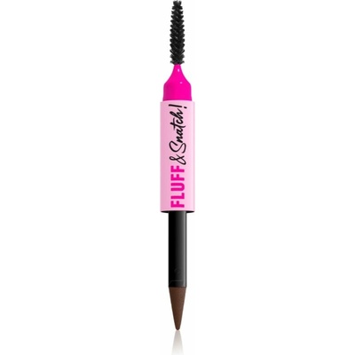 NYX Professional Makeup Fluff & Snatch ceruzka na obočie s púdrovým efektom Brunette 1 g