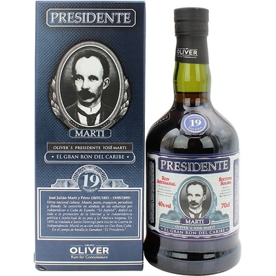 Presidente Marti 19y 40% 0,7 l (karton)