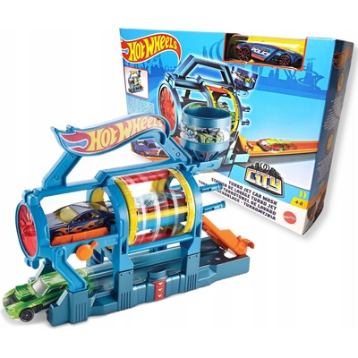 Mattel Hot Wheels City Turbo Jet Car Wash FJN35