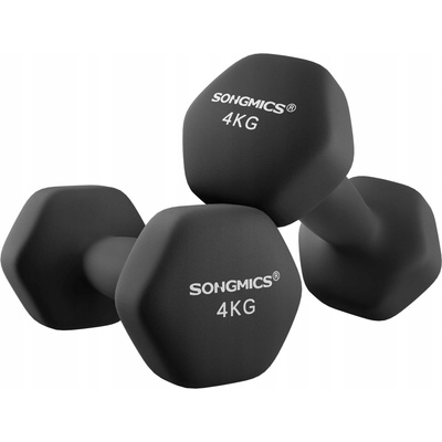 Songmics Neoprenové činky 2 x 4 kg 2 ks