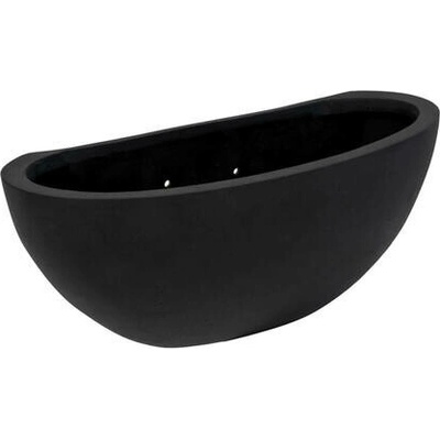 Pottery Pots Kvetináč Mini Dorant Wally, čierna, 16.5 cm