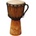 Terre Djembé Carving 40cm Natural/Carved 8" Джембе (38240874)