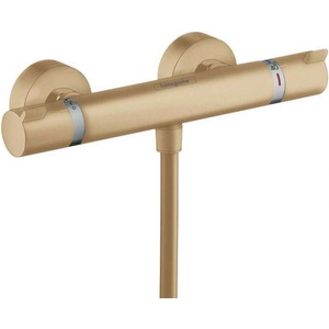 Hansgrohe Ecostat Comfort - Термостатен смесител за душ, четкан бронз 13116140 (13116140)