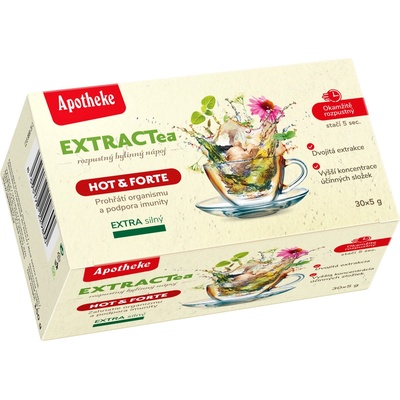 APOTHEKE EXTRACTea Hot&Forte 30 x 5 g