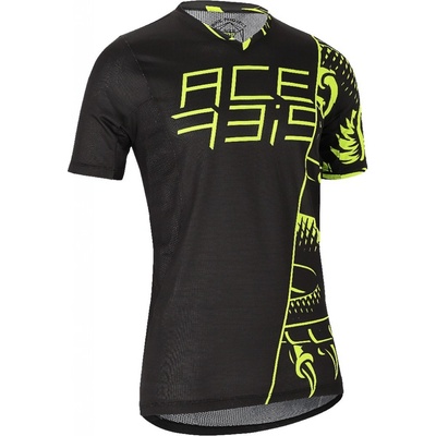Acerbis mtb combat krátký rukáv černá/žlutá