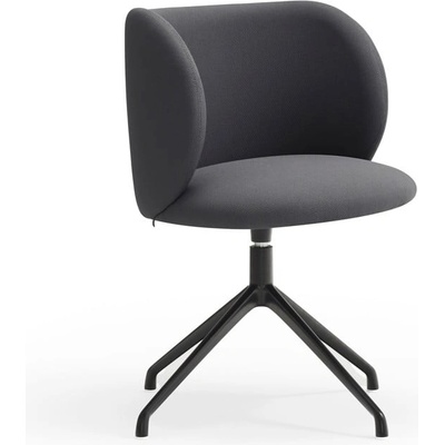 Teulat Тъмносив тапициран трапезен стол Mogi - Teulat (17502_TE)